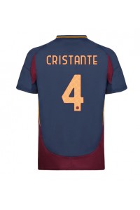 Fotbalové Dres AS Roma Bryan Cristante #4 Třetí Oblečení 2024-25 Krátký Rukáv